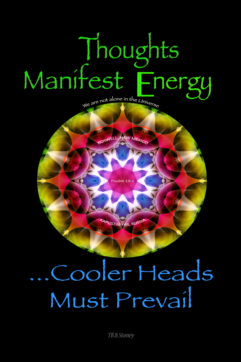 Thoughts Manifest Energy